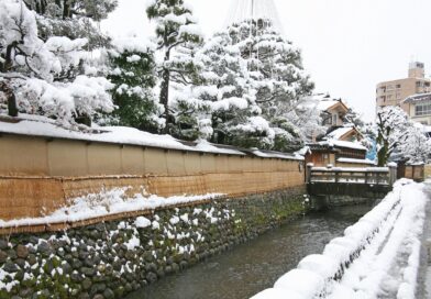 雪の金沢　長町武家屋敷