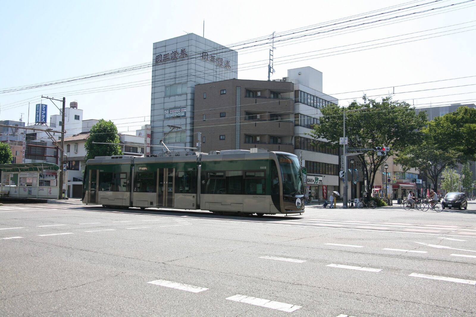 大阪の路面電車（阪堺電車「チン電」）